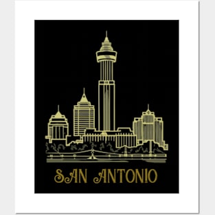 San Antonio Posters and Art